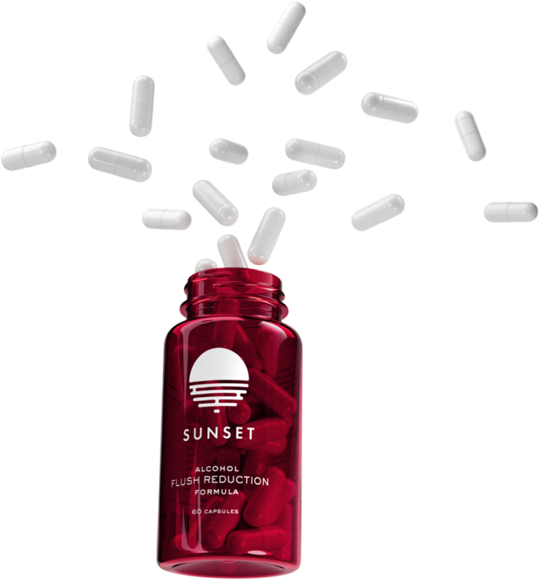 Sunset Forte Alcohol Flush Support