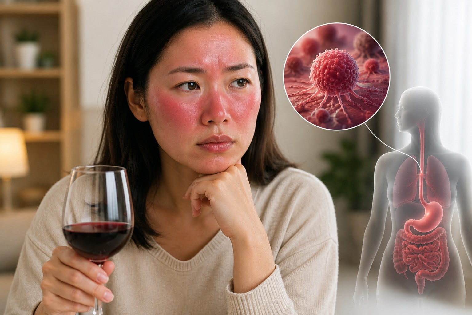 Alcohol Flush Reaction Cancer Risk: Is Asian Flush Dangerous Long Term?